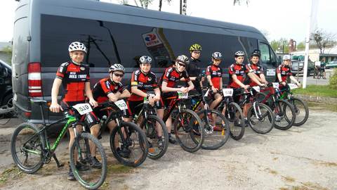 Zdjęcie z zajęć kolarstwa górskiego MTB (12/14)