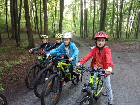 Zdjęcie z zajęć kolarstwa górskiego MTB (13/14)